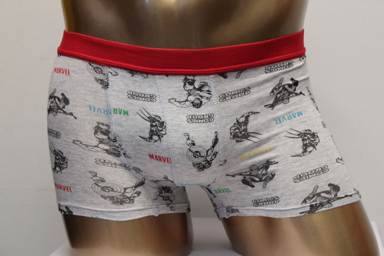 Cute print shorts boxer for mens underwear